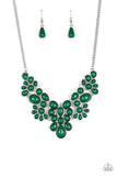 Bohemian Banquet- Green Necklace