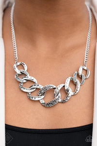 Bombshell Bling - Silver Necklace