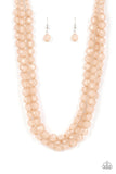 Boundless Bliss- Brown Necklace