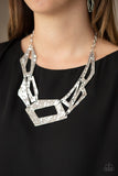 Break The Mold- Silver Necklace
