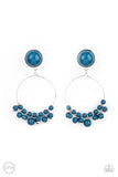 Cabaret Charm- Blue Earrings