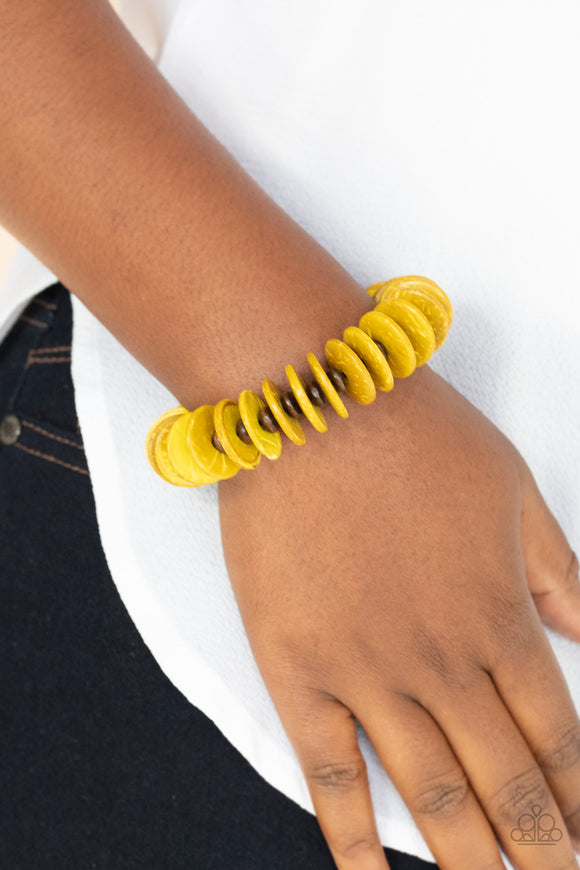 Caribbean Reefs- Yellow Bracelet