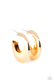 Chic CRESCENTO- Gold Earrings