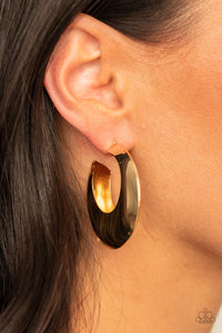 Chic CRESCENTO- Gold Earrings