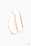 City Curves - Copper Earrings