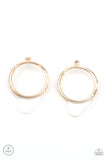 Clear The Way- Gold Earrings