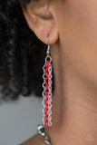 Color Bomb- Red Necklace