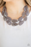 Colorfully Calming- Silver Necklace