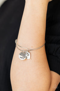 Come What May and Love It - White Bracelet