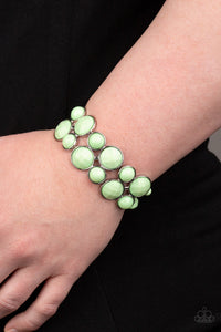 Confection Connection- Green Bracelet