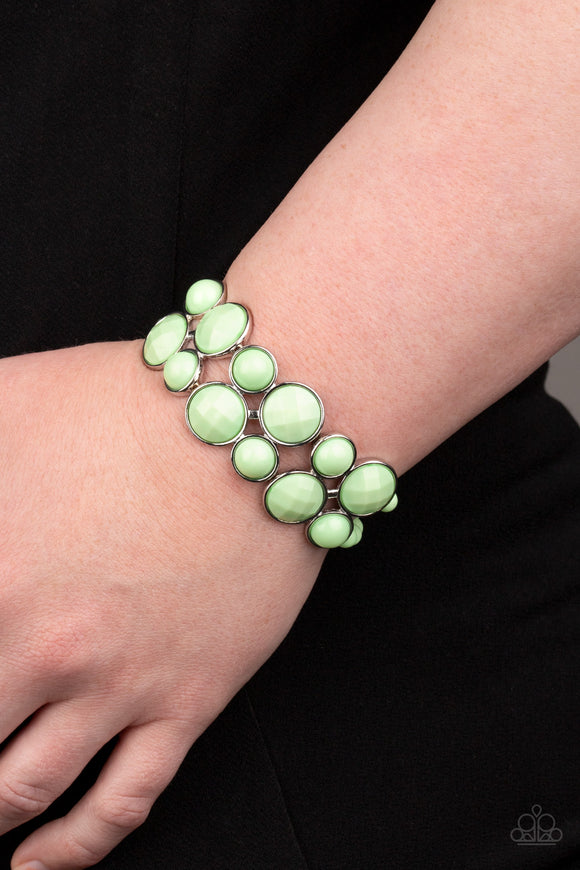 Confection Connection- Green Bracelet