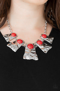 Cougar- Red Necklace