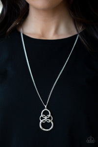 Courageous Contour- Silver Necklace