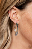 Coveted Curves - Silver Earrings