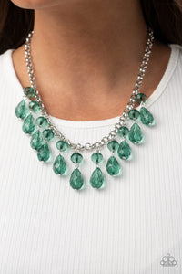 Crystal Enchantment- Green Necklace