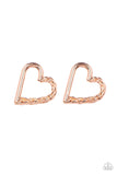 Cupid, Who? - Copper Earrings