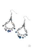 Dazzling Date Night - Blue Earrings