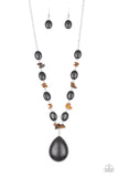 Desert Diva- Black Necklace