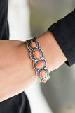 Desert Farer- Orange Cuff Bracelet