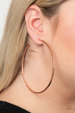 Diamondback Diva- Copper Earrings