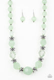 Dine and Dash- Green Necklace