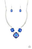 Divine IRIDESCENCE-Blue Necklace