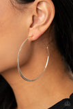 Don't Lose Your Edge- Silver Earrings