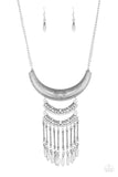 Eastern Empress- Silver Necklace