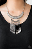 Eastern Empress- Silver Necklace