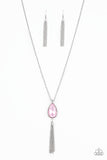 Elite Shine - Pink Necklace