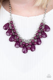 Endless Effervescence- Purple Necklace