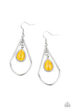 Ethereal Elegance- Yellow Earrings