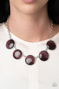 Ethereal Escape- Purple Necklace