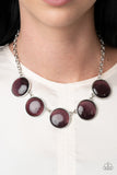 Ethereal Escape- Purple Necklace