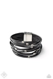 Fearlessly Layered- Black Bracelet