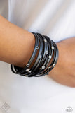 Fearlessly Layered- Black Bracelet