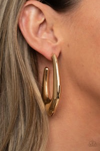 Find Your Anchor - Gold Earrings