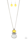 Finding Balance- Yellow Necklace