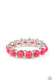 Famboyantly Fruity- Pink Bracelet