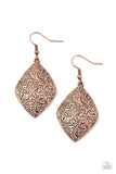 Flauntable Florals- Copper Earrings