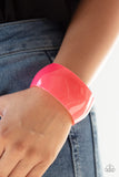 Fluent in Flamboyance - Pink Bracelet