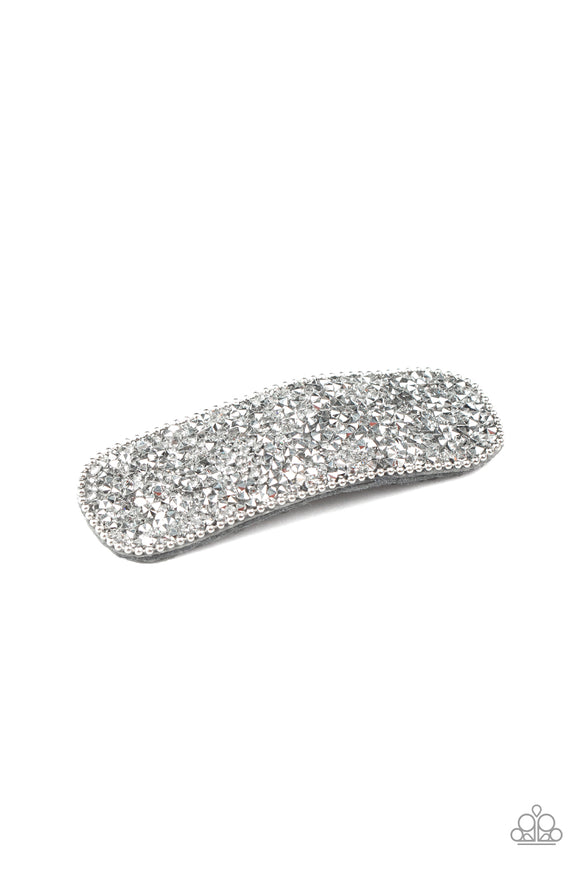 From Hair on OUT- Silver Hair Clip