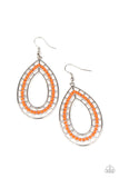 Fruity Fiesta- Orange Earrings