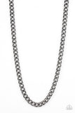 Full Court- Black Urban Necklace