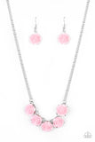 Garden Party Posh- Pink Necklace