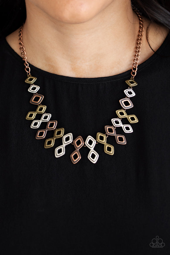 Geocentric- Multi Necklace