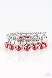 Girly Girl Glamour- Red Bracelet