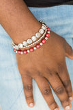 Girly Girl Glamour- Red Bracelet