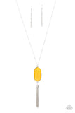 Got A Good Thing GLOWING - Yellow Necklace