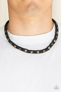 Grunge Rush- Black Urban Necklace